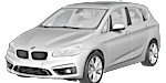 BMW F45 B1503 Fault Code